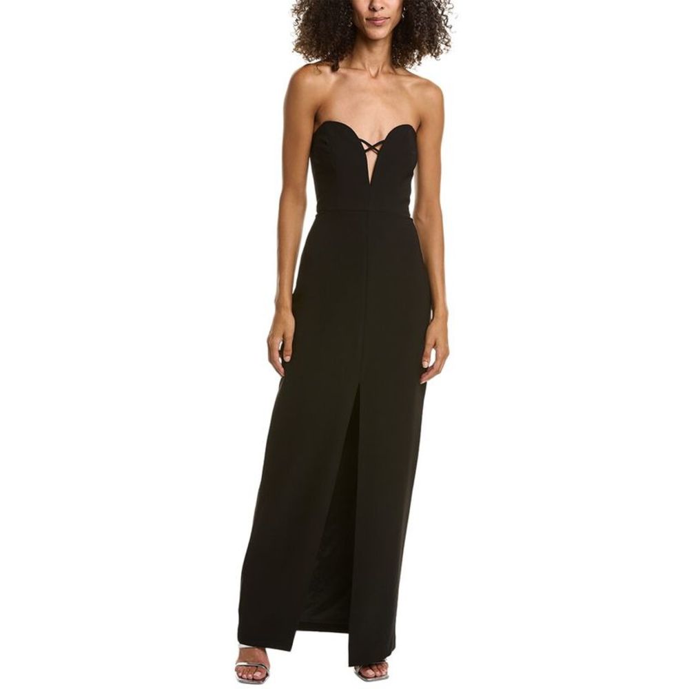 Liv Foster Crepe Column Gown NWT NEVER WORN